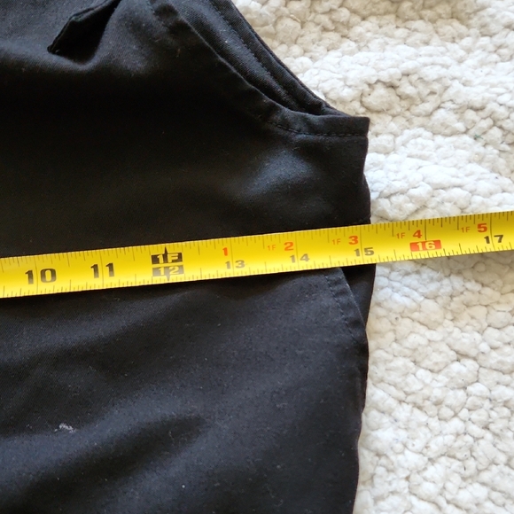 H&M Divided Black Overalls Sz 4 Tie Straps Cotton Blend Casual Weekend Wear Boho - Picture 11 of 15